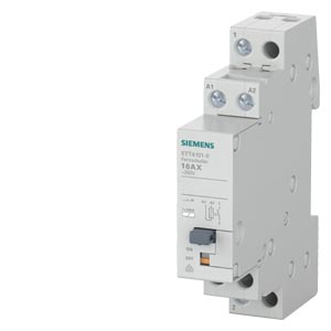 Impulzusrelé sorolható 16A 184-253V/ AC-műk. 2000W/izzó 500VA/fcső 1-z 1M 5TT SIEMENS