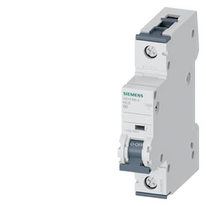 Kismegszakító 1P 6A B-jelleg 400V AC/DC 10kA/60898 35kA/60947 SENTRON SIEMENS