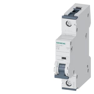 Kismegszakító 1P 16A C-jelleg 400V AC/DC 10kA/60898 20kA/60947 SENTRON SIEMENS