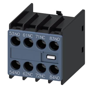 Segédérintkező blokk 3RH(T)2--höz 2z 2ny 6A/AC15/230V előlapra csavaros SIRIUS SIEMENS