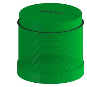 Jelzőoszlop-világítómodul folyamatos zöld LED IP65 zöld 70mm-átmérő 8WD SIEMENS