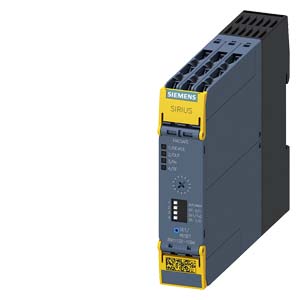 Biztonsági relé 24VDC csavaros 0+1IEC 60204 szerinti Stop-kategória SIRIUS SIEMENS