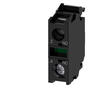 Érintkezőelem vezérlőkészülékhez 1z 6A/AC15/230V előlapra csavaros SIRIUS ACT SIEMENS