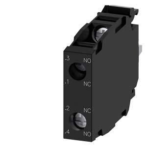 Érintkezőelem vezérlőkészülékhez 1z 1ny 6A/AC15/230V előlapra csavaros SIRIUS ACT SIEMENS