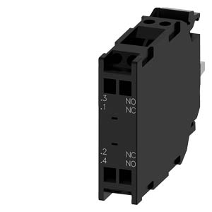 Érintkezőelem vezérlőkészülékhez 1z 1ny 6A/AC15/230V előlapra rugószorításos SIRIUS ACT SIEMENS