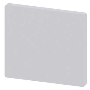 Felirati tábla RSU1-előlapi modulhoz üres üres fehér téglalap 10.5mm x 9.5mm x SIRIUS ACT SIEMENS
