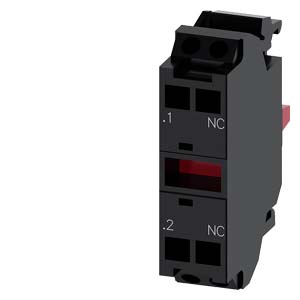 Érintkezőelem vezérlőkészülékhez 1ny 6A/AC15/230V előlapra rugószorításos SIRIUS ACT SIEMENS