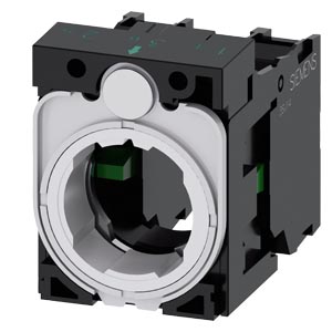 Érintkezőblokk vezérlőkészülékhez 3mod. műanyag 1z 1ny 6A/AC15/230V előlapra SIRIUS ACT SIEMENS
