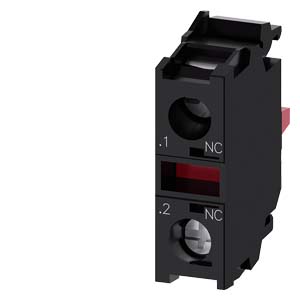 Érintkezőelem vezérlőkészülékhez 1ny 6A/AC15/230V előlapra csavaros SIRIUS ACT SIEMENS