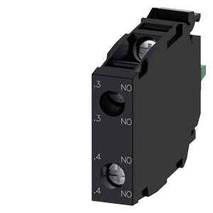 Érintkezőelem vezérlőkészülékhez 2z 6A/AC15/230V előlapra csavaros SIRIUS ACT SIEMENS