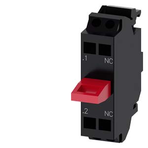 Érintkezőelem vezérlőkészülékhez 1ny 6A/AC15/230V alulra rugószorításos SIRIUS ACT SIEMENS