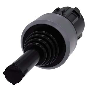 Joystick fej műanyag d22 2-irányú visszaálló 71.3mm-kar fém-gyűrű IP65/IP67 SIRIUS ACT SIEMENS