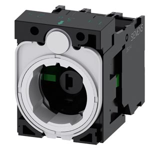 Érintkezőblokk vezérlőkészülékhez 3mod. 24VAC/DC piros fényű műa. 2z előlapra SIRIUS ACT SIEMENS