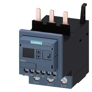 Áramfigyelő relé S2 kapcsolóhoz 8.0-80.0A csavaros-csatlakozás 3RR SIEMENS