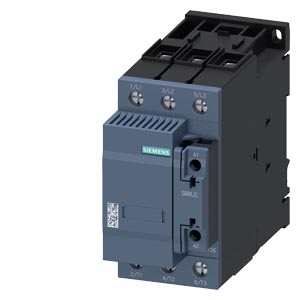 Kondenzátorkontaktor 50kvar/400VAC 3Z 230V50Hz 2ny csavaros 3RT SIEMENS