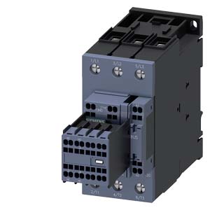 Kontaktor (mágnesk) 18.5kW/400VAC-3 3Z 110-127V50Hz 2z 2ny csavaros 60A/AC-1/400V SIRIUS SIEMENS