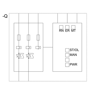 Siemens Motorstarter 3RK1308-0AC00-0CP0 E:03 Neu Siemens Motorstarter 3RK1308-0AC00-0CP0 Motor starter Direktstarter