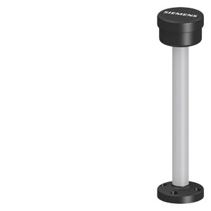Jelzőoszlop-alapmodul rögzítővel+250mm-csővel  SIRIUS SIEMENS