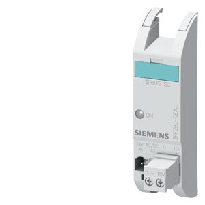 Vezérlőfeszültség konverter 3RF2-re pattintható 24VAC/DC 20.5-26.5V50Hz 18-30VDC SIRIUS SIEMENS