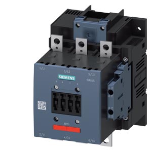 Kontaktor (mágnesk) 75kW/400VAC-3 3Z 110-127V50Hz 110-127VDC 2z 2ny 185A/AC-1/400V SIRIUS SIEMENS