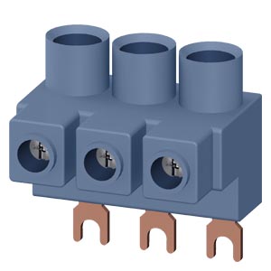 Betáp kapocsblokk 3RV2 S00/S0-hoz 3P 16mm2 felső  SIRIUS SIEMENS