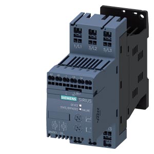 Lágyindító egyirányú 200-480V 5.5kW/400Vszabvány kapcsolás 12.5A 24V50Hz SIRIUS SIEMENS