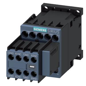 Segédkontaktor (s.kapcsoló) 3A/400V 5-z 3-ny SIEMENS
