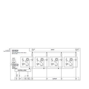 6EP1961-2BA41 SITOP PSE200U selectivity module, 24 V DC/4 x 3-10A w. single-channel signaling | - ELVAC a.s