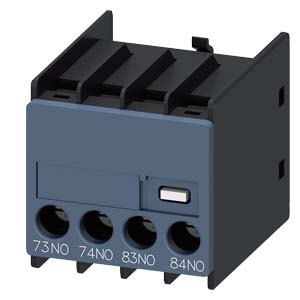 Segédérintkező blokk 3RH(T)2--höz 2z 6A/AC15/230V előlapra csavaros SIRIUS SIEMENS