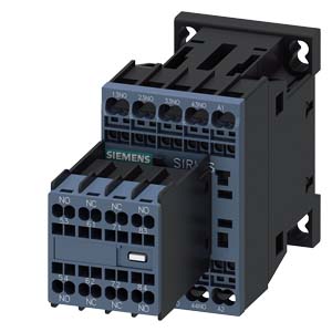 Segédkontaktor (s.kapcsoló) 3A/400V 6-z 2-ny SIEMENS