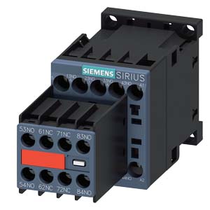 Segédkontaktor (s.kapcsoló) 3A/400V 6-z 2-ny 3RH SIEMENS