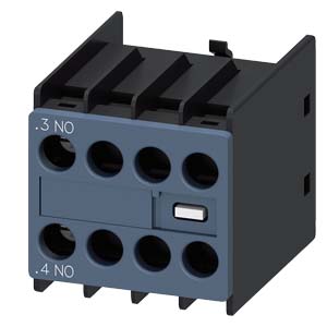 Segédérintkező blokk 3RH(T)2--höz 1z 6A/AC15/230V előlapra csavaros SIRIUS SIEMENS