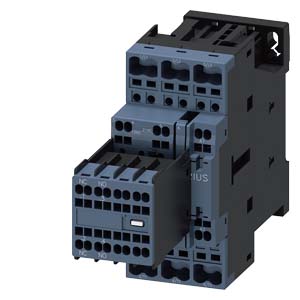 Kontaktor (mágnesk) 5.5kW/400VAC-3 3Z 230V50Hz 2z 2ny rugószorításos 40A/AC-1/400V SIRIUS SIEMENS