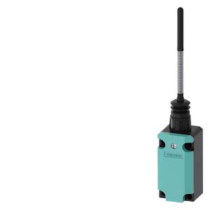 Végálláskapcsoló fém 1ny 1z 1v rugóspálca/-szál IP65 ugró érintkező SIRIUS SIEMENS
