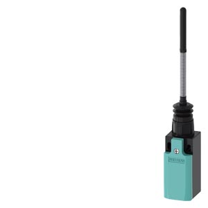 Végálláskapcsoló műanyag 1ny 1z 1v rugóspálca/-szál IP65 ugró érintkező SIRIUS SIEMENS