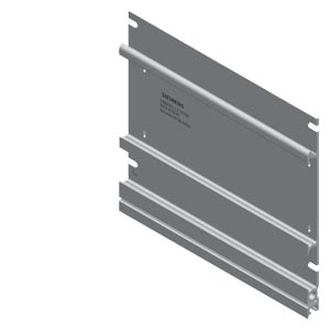 SIMATIC xN 4100; rack 257 mm (approx. 9.6 inch) made of aluminum; for holding a bus module with 9 slots or for use with U-connectors with max. 7 modules (equivalent to 9 slots); S7-1500 U-connectors must be ordered separately - Image 3
