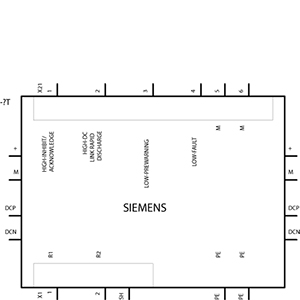 SINAMICS BRAKING MODULE PAINTED