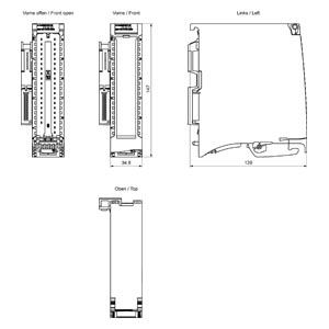 S7-1500, AI 8 X U/R/RTD/TC HF