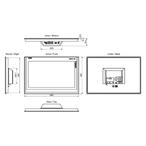 *新品★★SIEMENS シーメンス TP2200 6AV2124-0XC02-0AX1 タッチパネル表示器 保証 新品☆適格請求書☆税込SIEMENS シーメンス TP2200