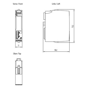 ET 200SP DQ 16x24VDC/0,5A ST
