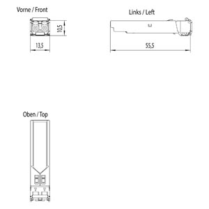 Sync module 1 GB FO 10m
