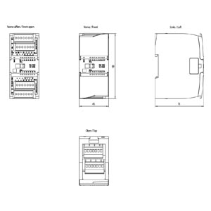 SM1222 16x24VDC Output sink