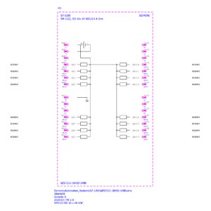 SM1222 16x24VDC Output sink