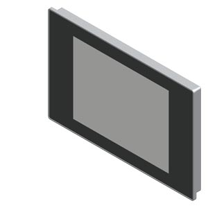 SIMATIC IFP1500 V2 Extended 4:3 15" multi-touch display (4:3) with 1024x768 pixel resolution; built-in unit for 24 V DC; DisplayPort; can be placed up to 100 m away HDBaseT; USB on the rear side; neutral design - Image 2