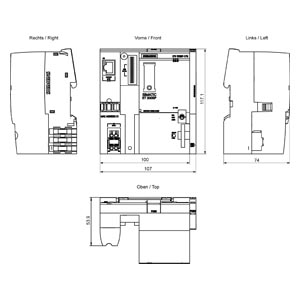 SIMATIC ET 200SP CPU 1510SP-1 PN