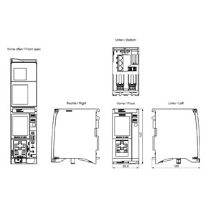 SIMATIC S7-1500 CPU 1516-3 PN/DP
