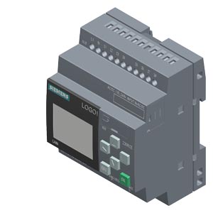 SIPLUS LOGO! 230RCE based on 6ED1052-1FB08-0BA2 with conformal coating -25...+60 °C startup -20 °C . logic module display power supply / I/O 115 V/230 V/relay - Image 3