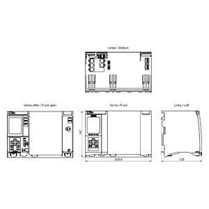 SIMATIC S7-1500 CPU 1517H-3 PN