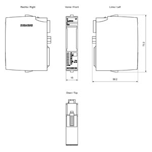 Siemens 6ES7132-6BH01-0BA0 SIMATIC ET 200SP DQ 16x24VDC/0,5A ST VPE 1, 108,82 Siemens 6ES7132-6BH01-0BA0 SIMATIC ET 200SP DQ 16x24VDC/0,5A ST VPE 1, 108,82