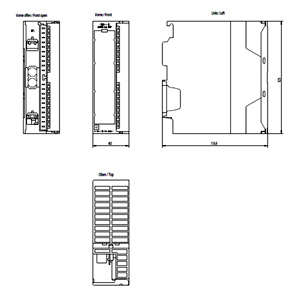 Analog I/O SM 334, 4 AI / 2 AO